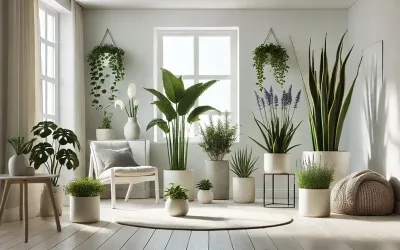 Les plantes d’intérieur pour le bien-être : un souffle de nature chez vous
