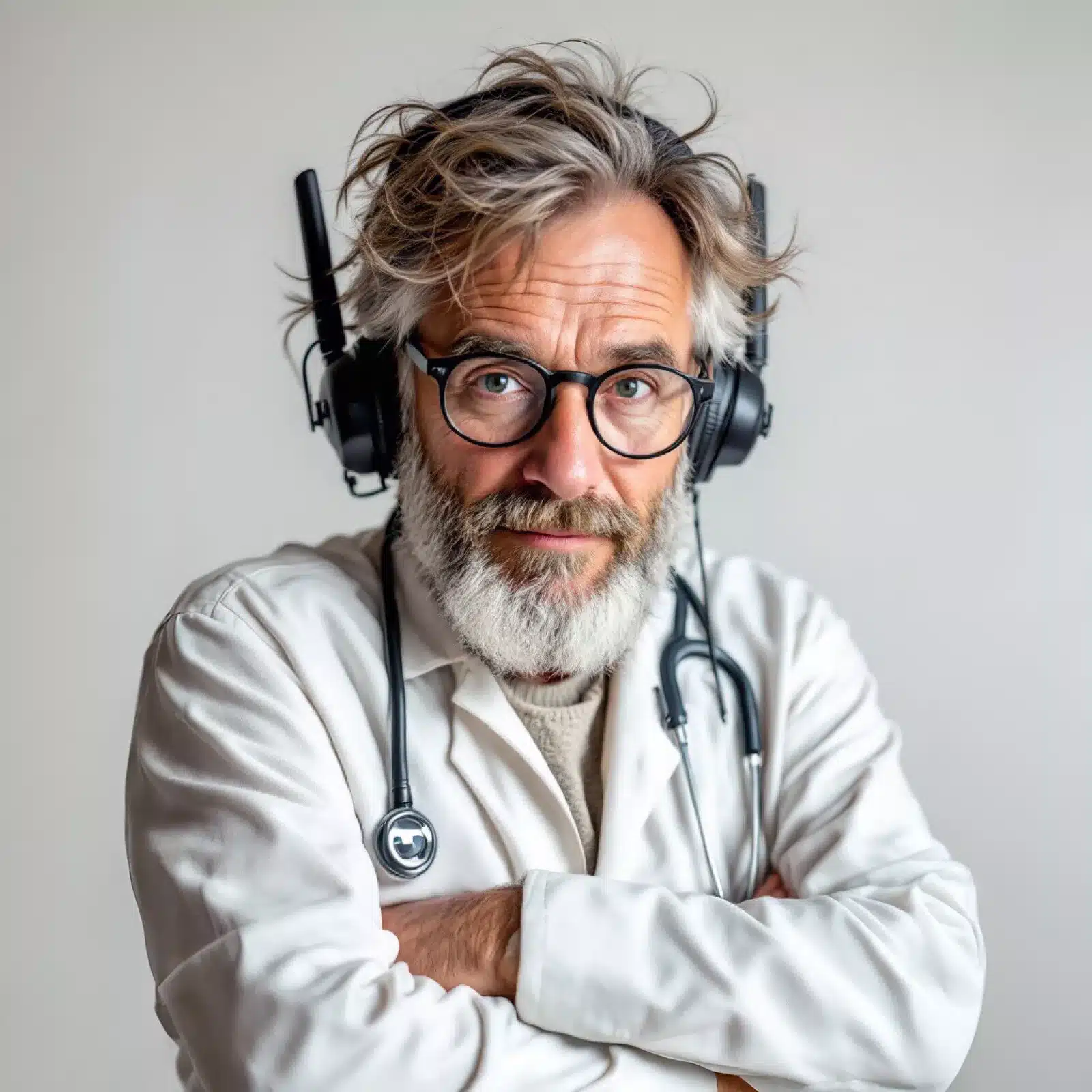 Portrait humoristique du Dr Honoré Piedfort