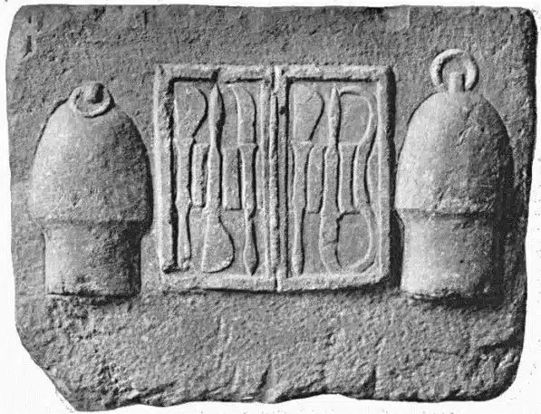 ventouses Athènes sculpture pierre trousse soin