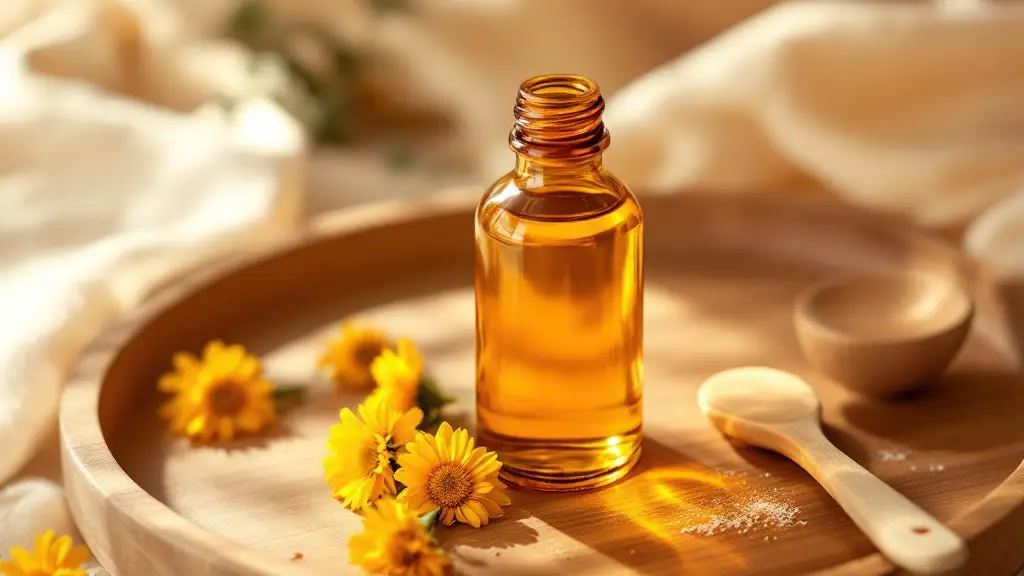 Huile massage maison