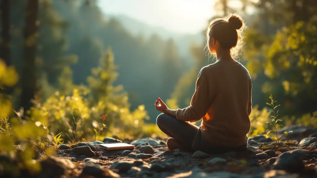 Pause dans la nature sans écran