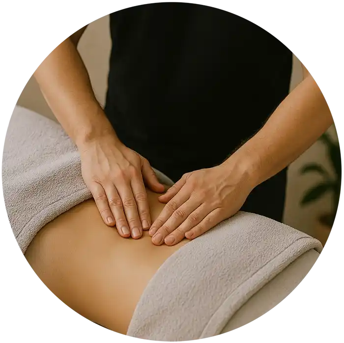 Les chevaliers du zen frederic table massage therapeutique relaxant linge blanc plante verte lampe tapis armoire chaise bureau bois soin detente seance traitement